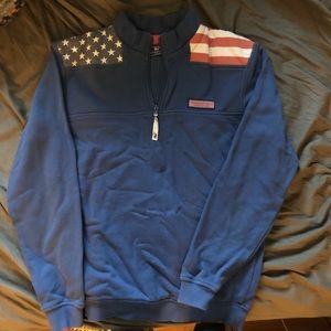 VINEYARD VINES American Flag Shep Shirt Sz XS